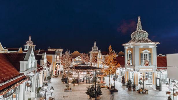 Ab 13.12.: Großes Christmas Shopping im Designer Outlet Parndorf mit verlängerten Öffnungszeiten