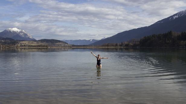 Für Winterschwimmer ist es im Paradies eiskalt