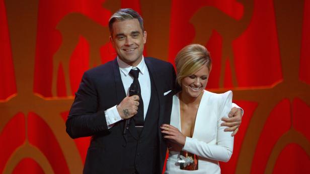 Helene Fischer: Robbie Williams gratulierte ihr zur Schwangerschaft