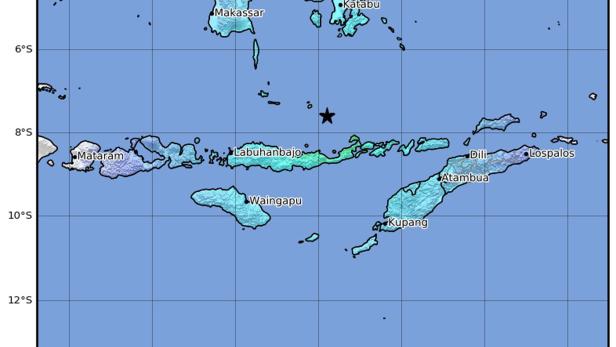 A 7.3 magnitude earthquake strikes off the coast of Indonesia