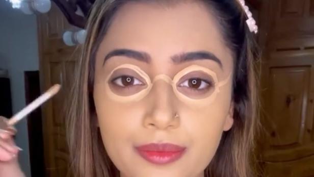 Neuer Beauty-Trick begeistert: Abdeckstift-Brille gegen Augenringe