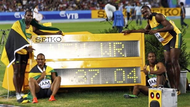 Jamaika läuft Staffel-Weltrekord
