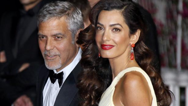 Amal Clooney soll im 4. Monat schwanger sein.