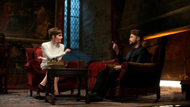 20 Jahre danach: Emma Watson (spielte Hermine) und Daniel Radcliffe (Harry) kehren nach Hogwarts zurück