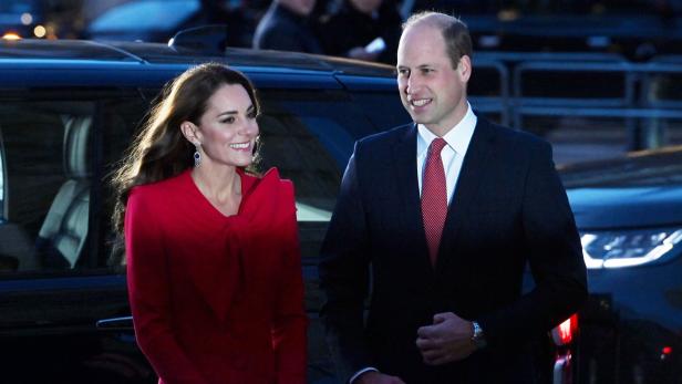 Prinz William und Herzogin Kate schicken glamouröse Neujahrsgrüße
