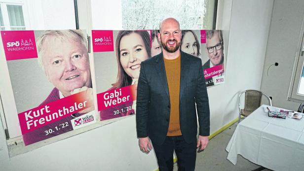 Arbeit und Themen im Vordergrund und keine politischen Attacken: SPÖ-Spitzenkandidat Armin Bahr
