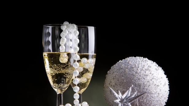 Sekt zu Silvester.