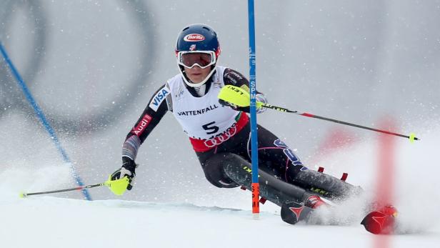 Shiffrin wurde 2013 in Schladming die drittjüngste Skiweltmeisterin
