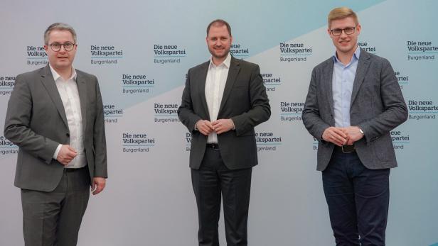 Markus Ulram, Christian Sagartz und Patrik Fazekas