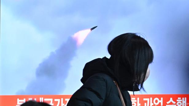 Eine Rakete wurde in Richtung Japanisches Meer abfeuert