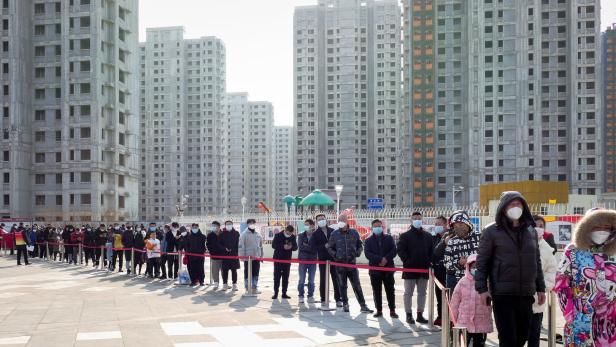 Die 14 Millionen Einwohner von Tianjin sind im Lockdown