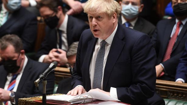 Schweinepasteten-Verschwörung gegen Premier Boris Johnson