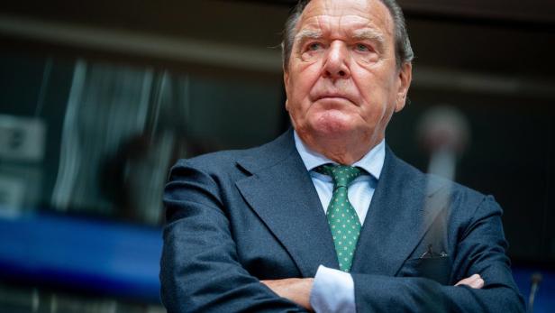 Gerhard Schröder: Rücktritt nur, wenn Russland das Gas abdreht