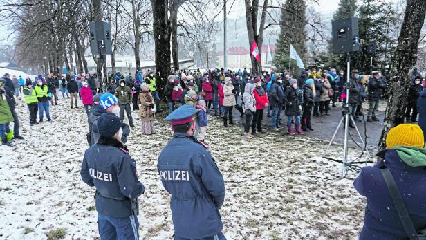 Kundgebung der MFG in Waidhofen/Ybbs im Hinblick auf die Gemeinderatswahl