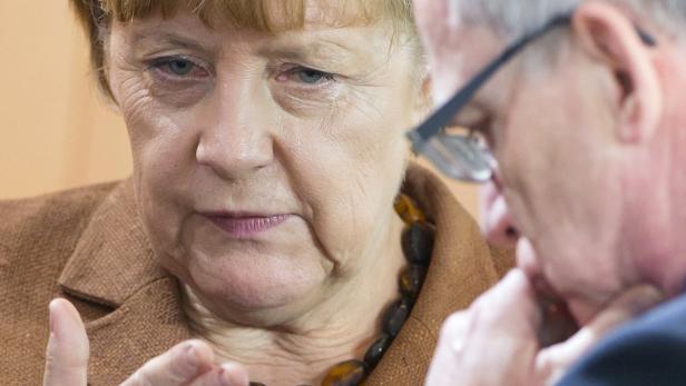 Merkel und de Maizière – enge Partner, die aneinander geraten.