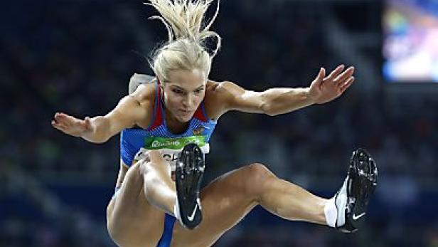 Einzige Leichtathletin Russlands am Start Russlands Weitspringerin Klischina: "Irreguläre Situation"