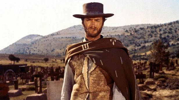 Clint Eastwood in Sergio Leones „Für eine Handvoll Dollar“