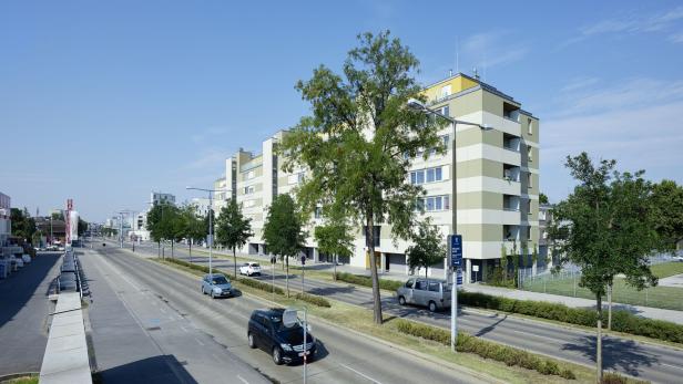 Wohnbau Wagramerstraße; Bauherr: FAMILIE - gemeinnützige Wohn- und Siedlungsgenossenschaft, Architekturbüro: schluderarchitektur