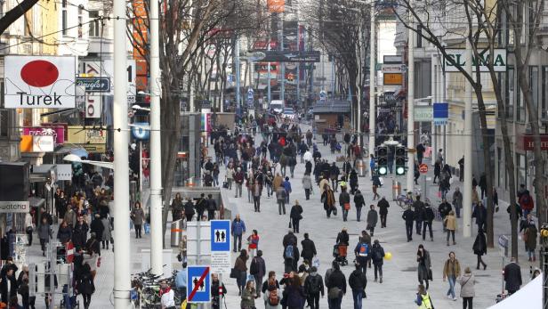 Die Mariahilfer Straße soll nicht die letzte neue Wiener Fußgängerzone bleiben.