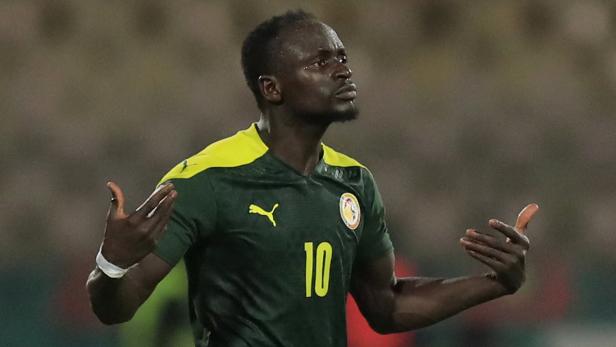 Sadio Mane steht mit dem Senegal im Finale des Afrika-Cups