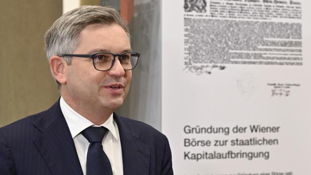 Finanzminister Brunner will Aktien-KESt "so rasch wie möglich" streichen