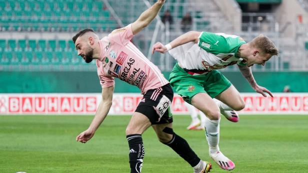 ÖFB-Cup: Hartberg schockt die rundum erneuerten Rapidler