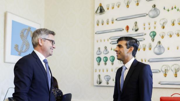 ++ HANDOUT ++ FINANZMINISTER BRUNNER AUF ARBEITSBESUCH IN GROSSBRITANNIEN: BRUNNER/SUNAK