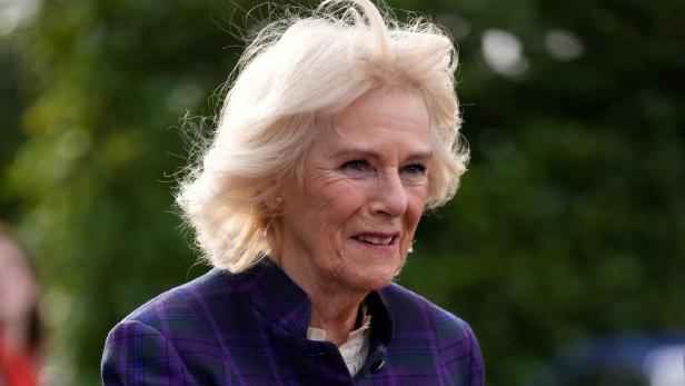 Britain's Camilla, Duchess of Cornwall visits the Thames Valley Partnership charity in Aston Sandford