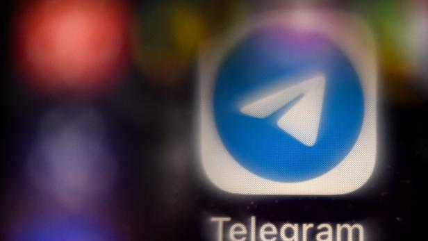 Das Telegram-Symbol auf einem Smartphone-Bildschirm.
