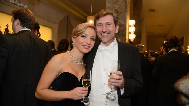 Lidia Baich und Andreas Schager beim Opernball