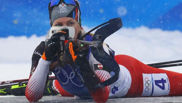 Ein Fehlschuss zu viel: ÖSV-Biathletin Hauser verpasst die Medaille