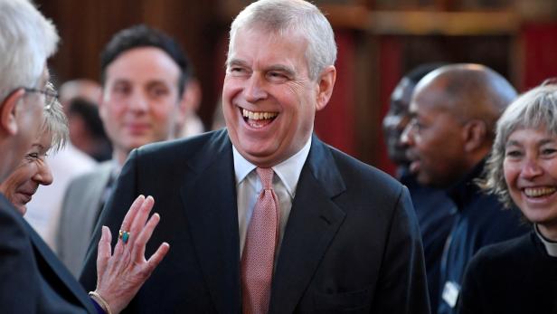 FILE PHOTO: Britain's Prince Andrew, who was accompanying Queen Elizabeth, visits The Honourable Society of Lincolns Inn to open the new Ashworth Centre, and re-open the recently renovated Great Hall, in London