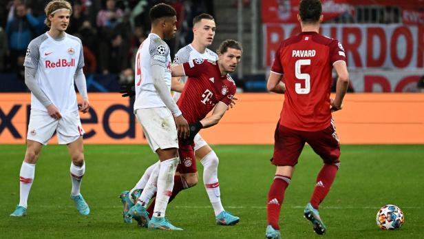 FUSSBALL: UEFA CHAMPIONS LEAGUE/ACHTELFINALE.FC SALZBURG VS FC BAYERN MÜNCHEN