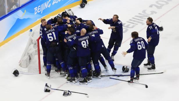 Erstes Eishockey-Gold für Finnland nach Finalsieg gegen Russland