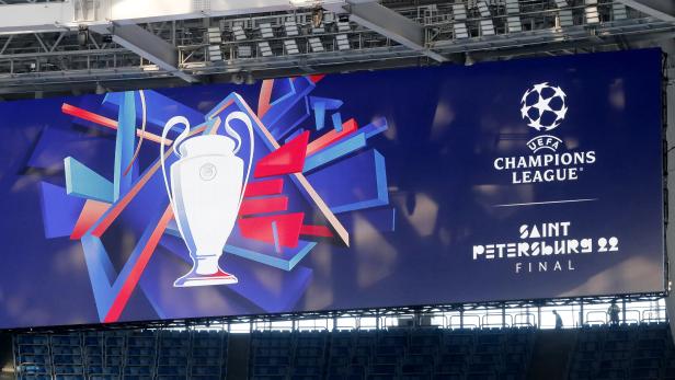 UEFA Champions League 2021/22 official inspection tour in St. Petersburg