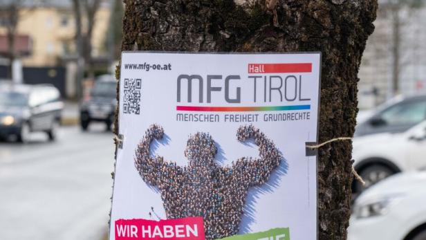 Bei den Tiroler Gemeinderatswahlen Anfang 2022 kam die MFG in 47 Ortsparlamente