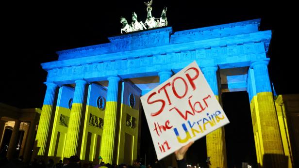 Solidarität mit der Ukraine von Lissabon über Berlin bis Skopje