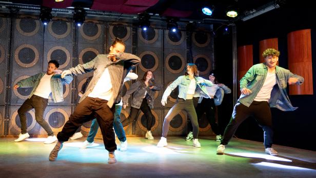 HipHop-Show der Gruppe StyleWarsLegendary
