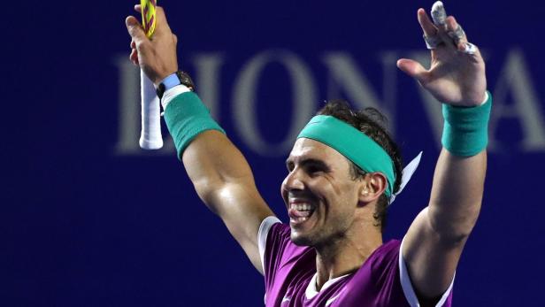 Nach Australian Open: Tennis-Star Nadal gewinnt auch in Acapulco