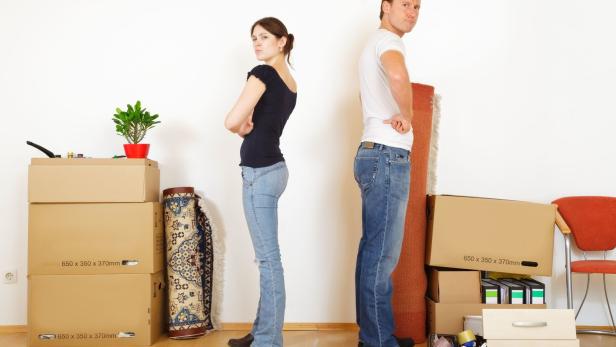 Trennung oder Scheidung: Wer darf in der Wohnung bleiben?