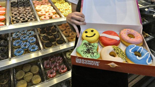 Österreichs erste Dunkin&#039; Donuts-Filiale hat in Wien (Mariahilfer Straße 95) eröffnet.