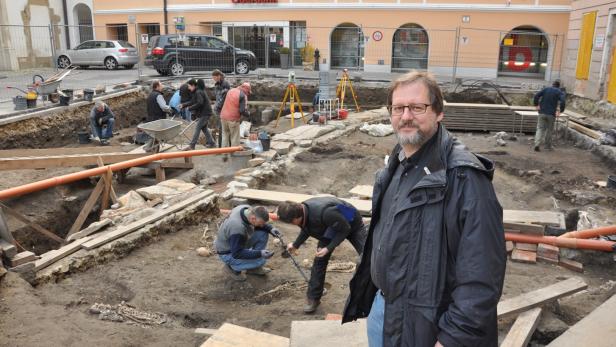 Ergebnisse der Grabungen am Domplatz werden präsentiert