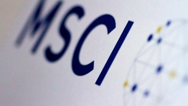 FILE PHOTO: Illustration photo of the MSCI logo