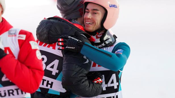 Skispringen: Österreich in Oslo hinter Slowenien Mixed-Zweiter