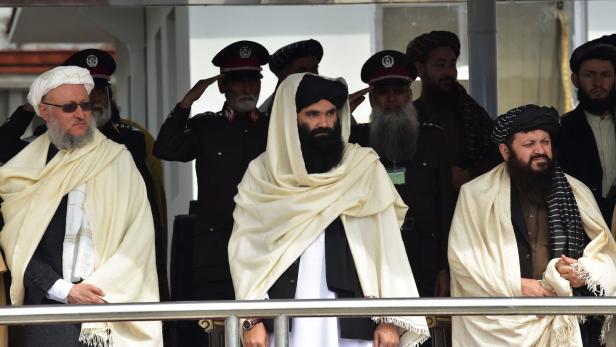 Taliban-Innenminister Haqqani zeigte erstmals öffentlich sein Gesicht