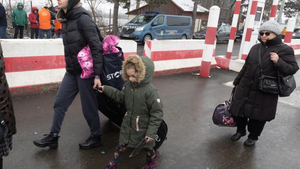 Ukraine Flüchtlinge