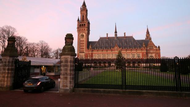 FILE PHOTO: General view of the International Court of Justice (ICJ) in The Hague