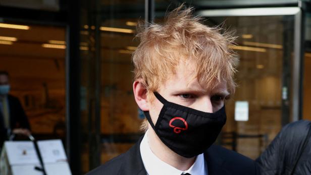 Ed Sheeran's copyright trial, in London