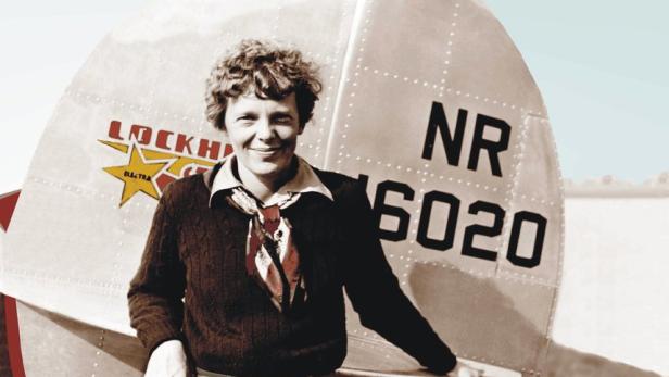 Brach mehrere Rekorde: Pilotin Amelia Earhart.