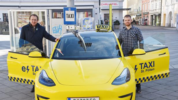 Erstes E-Taxiunternehmen startet in St. Pölten